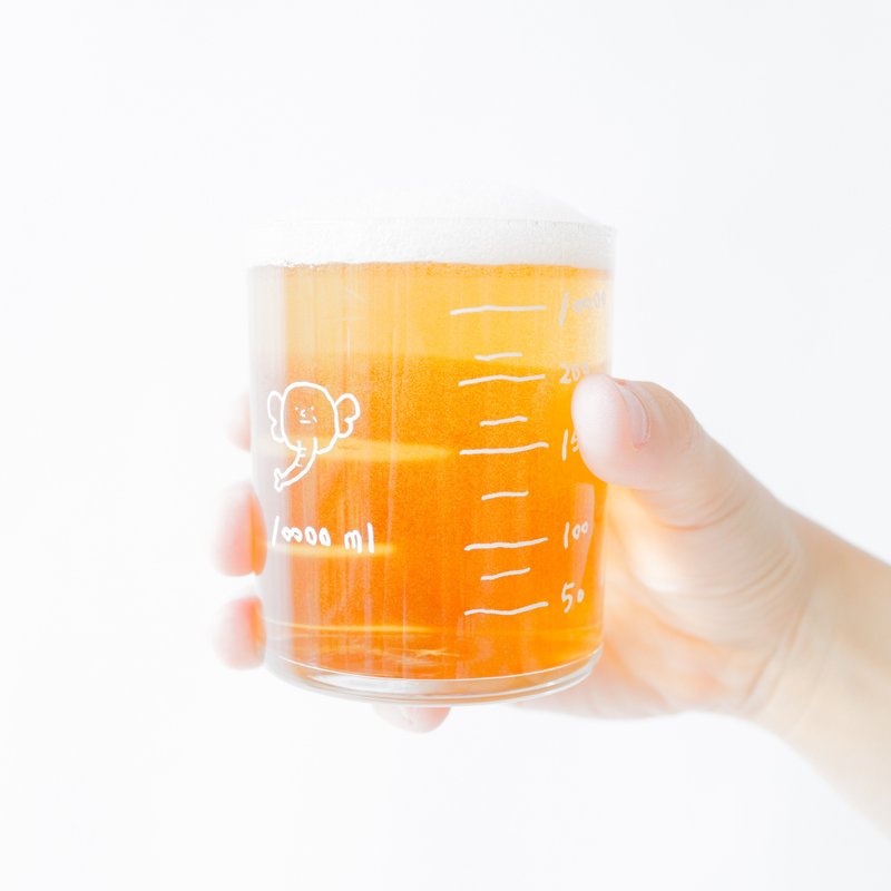 鹿皮做的玻璃杯 -‘不准的烧杯’ - 茶具/茶杯 - 玻璃 白色