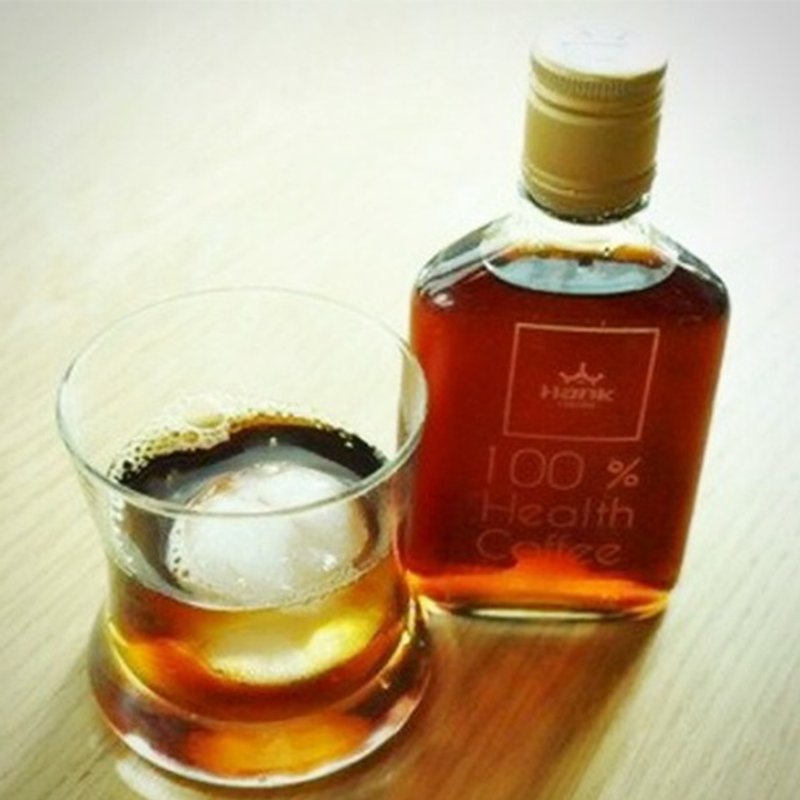【汉克咖啡Hank coffee】柯契尔冰粹咖啡 (coffee review 评鉴 94分) (两瓶入) - 咖啡 - 新鲜食材 黑色