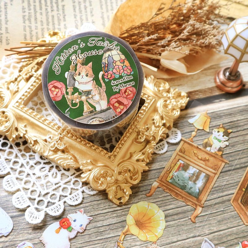 小猫的大正部屋 - 4cm亮面PET胶带 - 纸胶带 - 塑料 多色