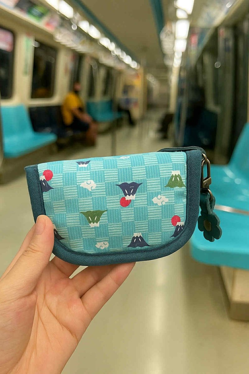 现货/卡片夹包/手掌中的小花园 - 零钱包 - 棉.麻