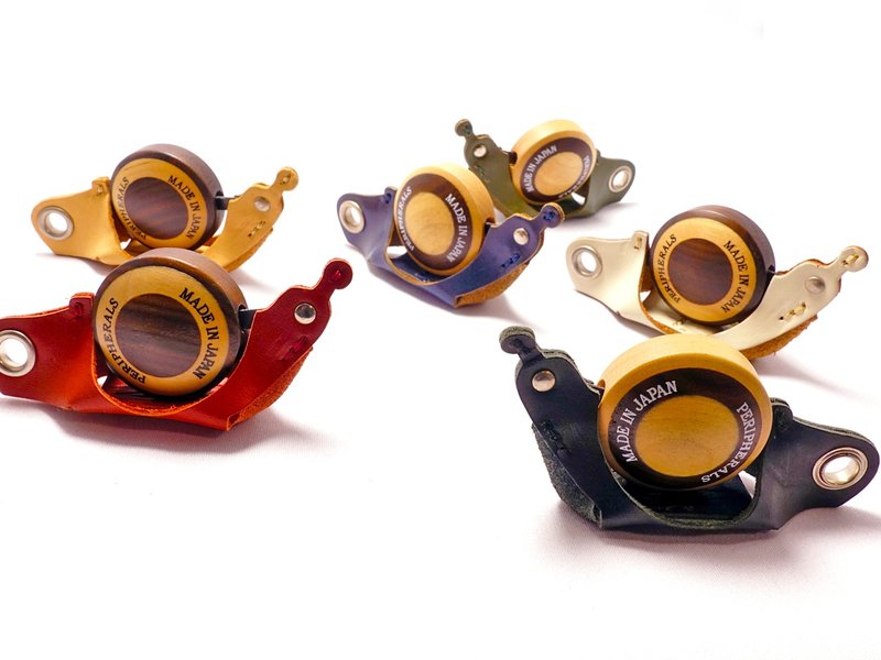 蜗牛・磁铁 - 钥匙链/钥匙包 - 真皮