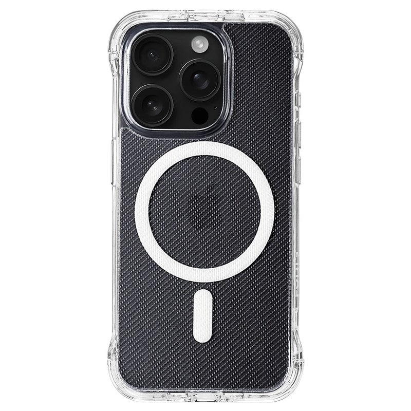 光雕系列 油画玻璃 支架壳 磁吸透明 iPhone 16 15 14 13 Pro Max - 手机壳/手机套 - 其他材质 透明