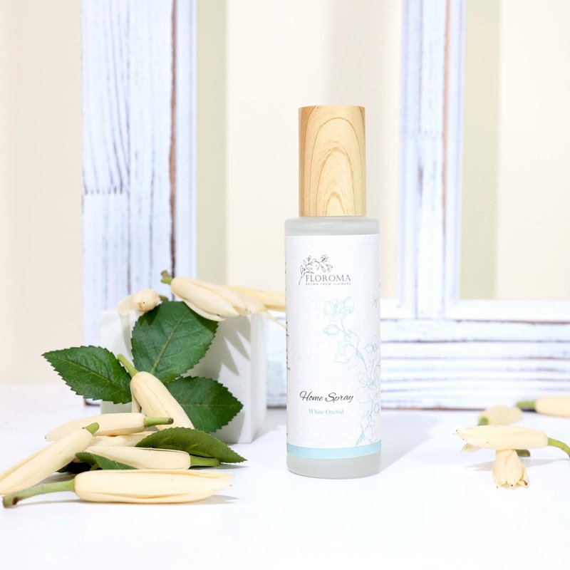 Floroma 白兰花 家居喷雾 White Orchid Home Spray - 香薰/精油/线香 - 其他材质 白色