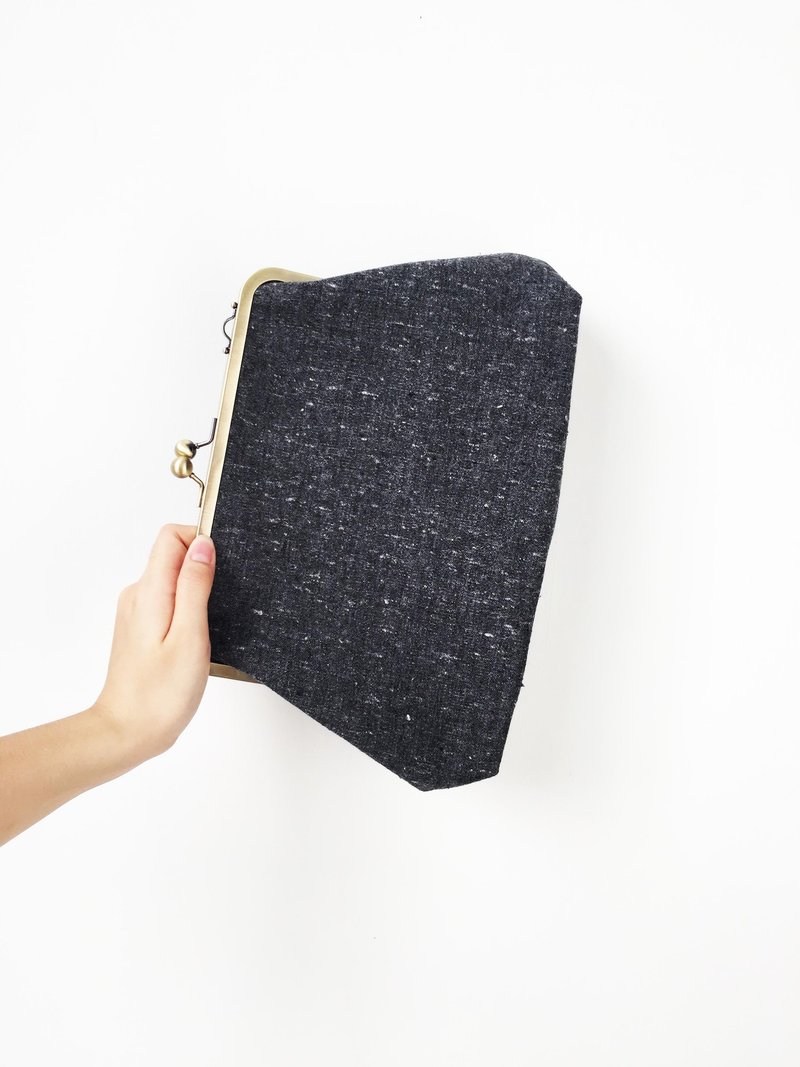 简丽  口金包 手拿包 侧背包 肩背包 随身包 化妆包 - 手拿包 - 聚酯纤维