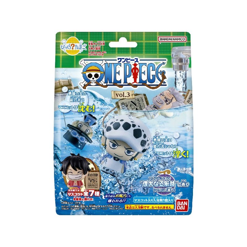 ONE PIECE航海王入浴球Vol.3(泡澡球/限量) - 玩偶/公仔 - 塑料 多色