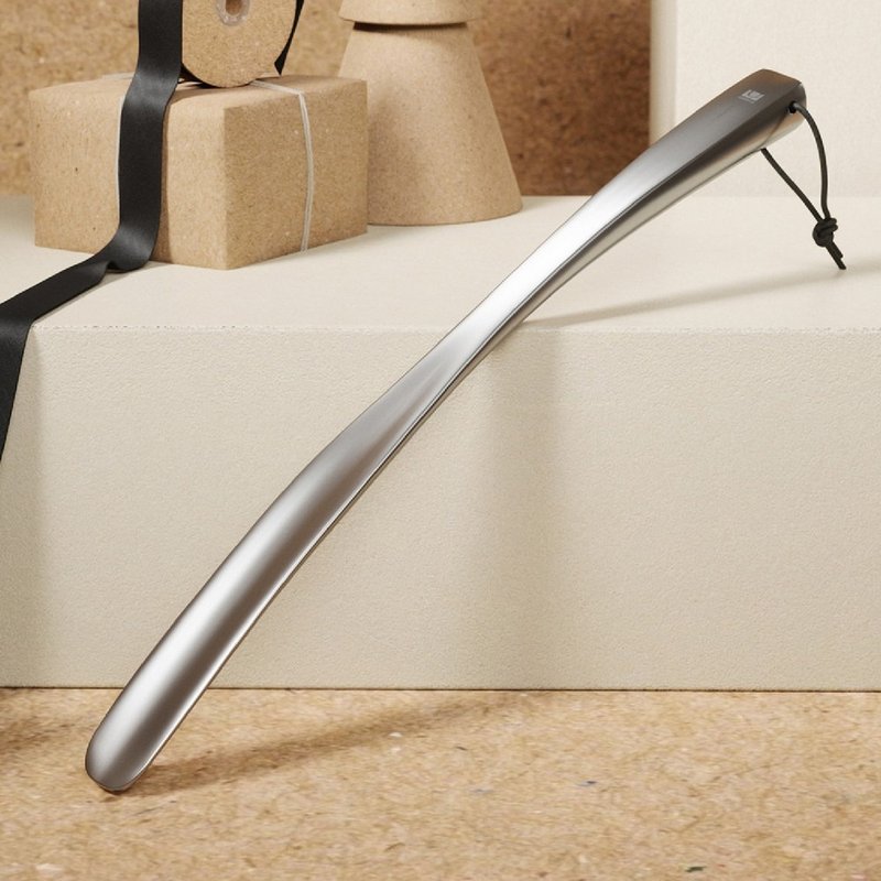 【Umbra】Slip金属鞋拔(镜亮44cm) - 其他 - 其他金属 银色