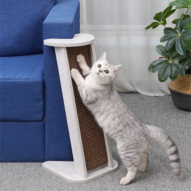 【美国Petpals】直立式质感猫抓板 - 抓板/跳台 - 棉.麻