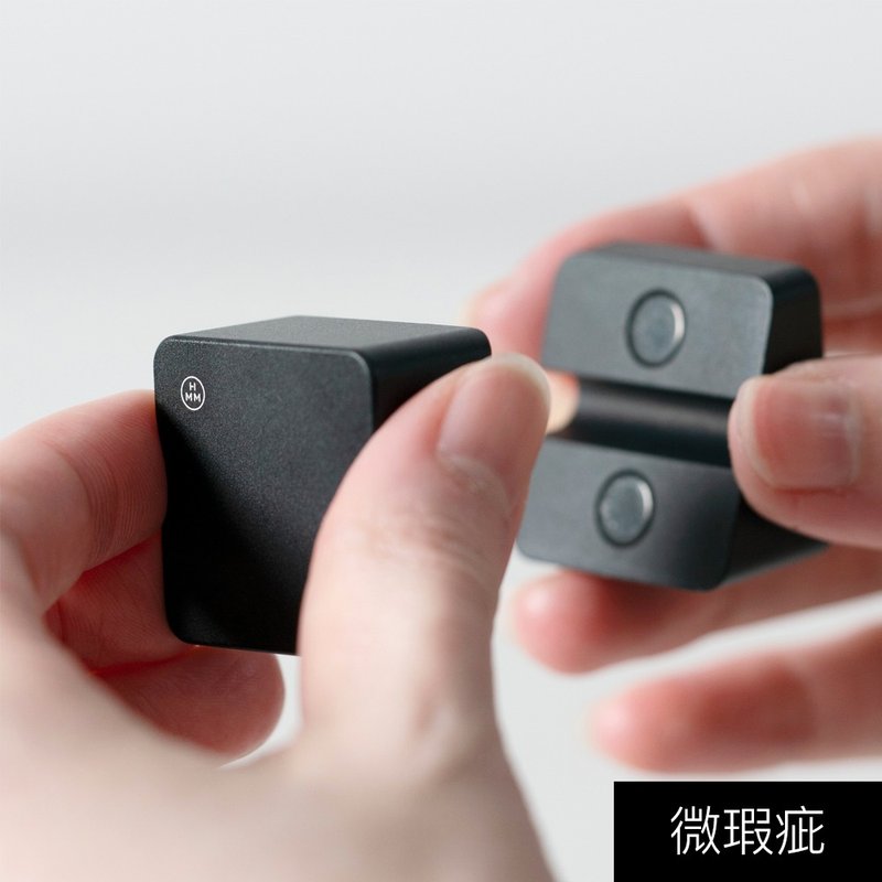 【HMM微瑕疵】铝合金 方块磁吸集线器 28*28*22mm - 收纳用品 - 其他金属 黑色