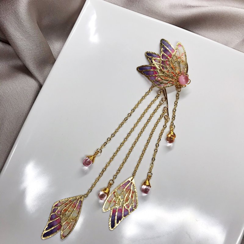 西芙││精灵耳挂 单支耳挂 耳挂耳环 定制化 - 耳环/耳夹 - 其他材质 多色