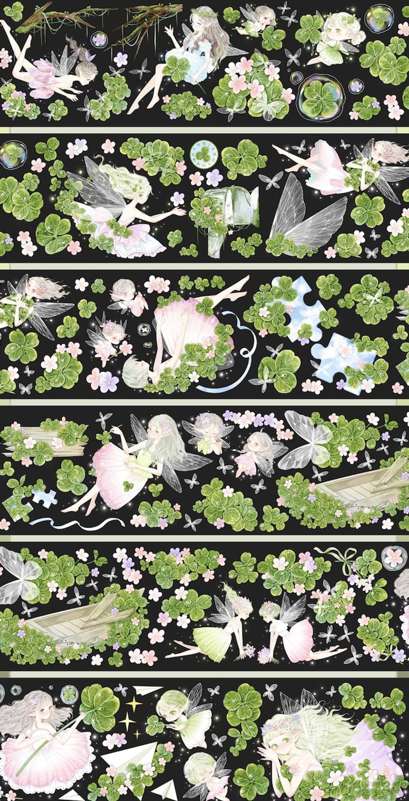 翠灵觅幸 PET 纸胶带 贝壳光 10米卷 - 纸胶带 - 其他材质 多色