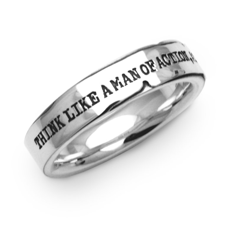 银925戒指男/银饰品/男士配件/银饰品/包邮/男友礼物/日本制造/fc227 - 戒指 - 纯银 银色