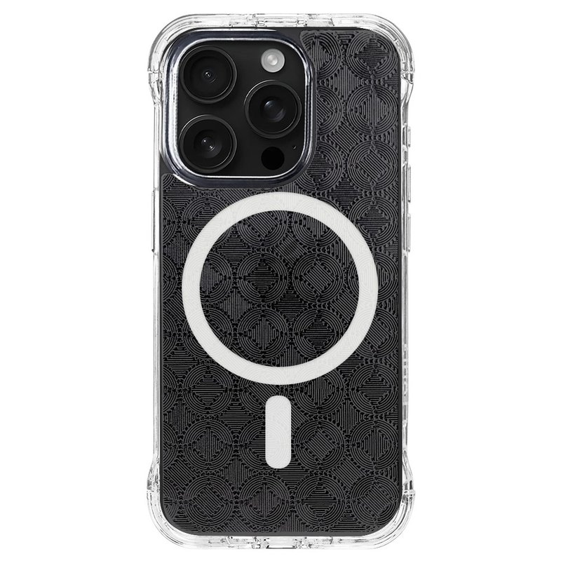 光雕系列 招财进宝 支架壳 磁吸透明 iPhone 16 15 14 13 Pro Max - 手机壳/手机套 - 其他材质 透明
