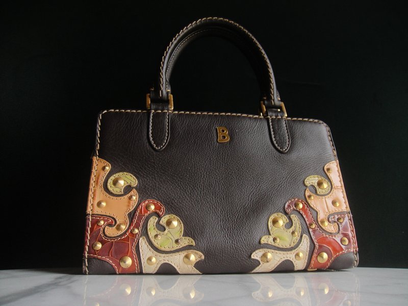 【老时光 OLD-TIME】早期二手老包BONIA手提包 - 手提包/手提袋 - 其他材质 多色