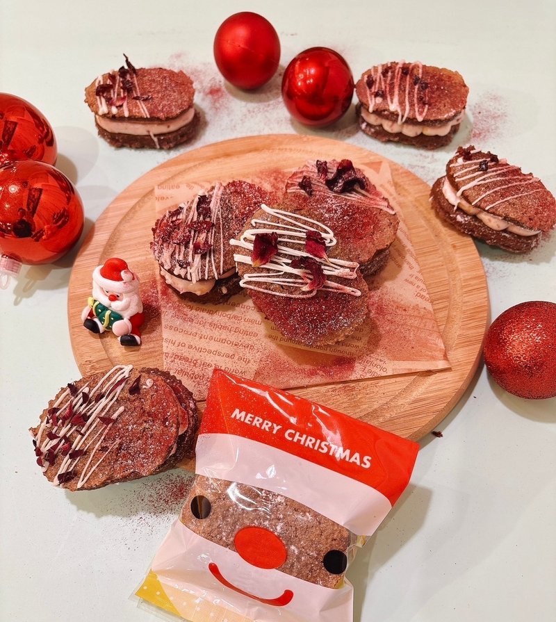 玫瑰奶酪达克瓦兹・手作 DIY 甜点・疗愈创意烘焙 - 美食 - 新鲜食材