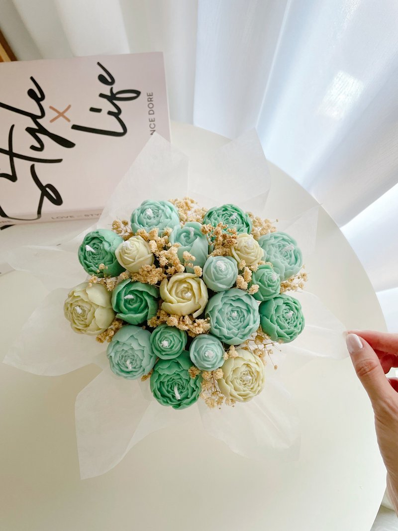 蜡烛花桶 - 蜡烛/烛台 - 蜡