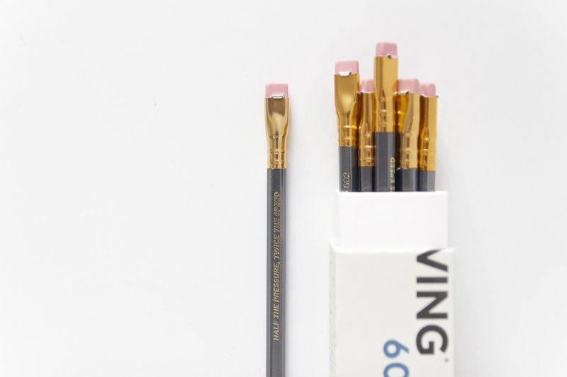 Blackwing 经典复刻铅笔_灰杆602_盒装12入 - 铅笔/自动铅笔 - 木头 灰色