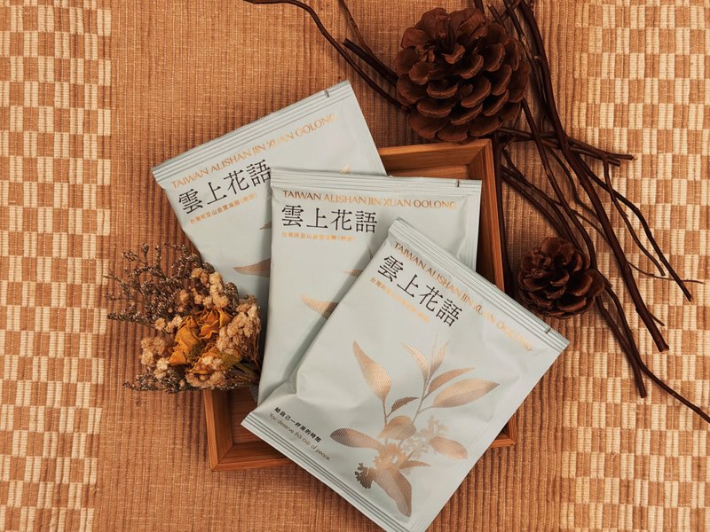 云上花语 台湾阿里山金萱乌龙 盒装 - 茶 - 植物.花 多色