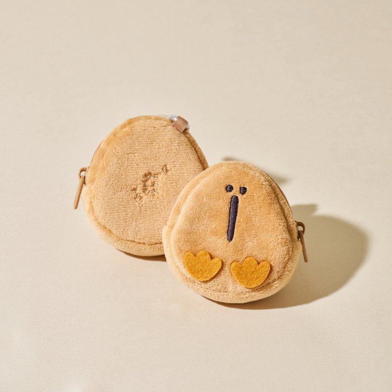 K02 奇异鸟发发招财包 - 零钱包 - 聚酯纤维 金色