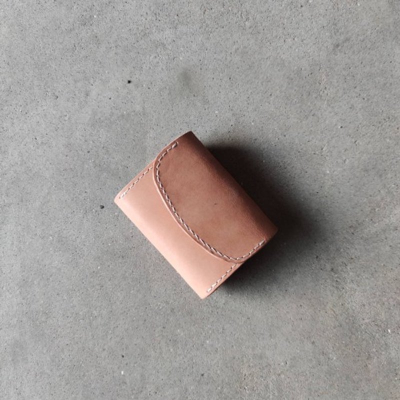 名前刻印無料 本革ヌメ革 昭南ベンズ コンパクト薄型財布 コンパクトだけどコイン、紙幣、カードを収納できます - 皮夹/钱包 - 真皮