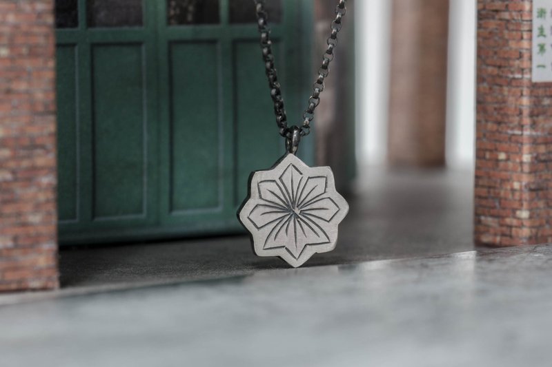 烟花绽放 项链 - 项链 - 其他金属 灰色