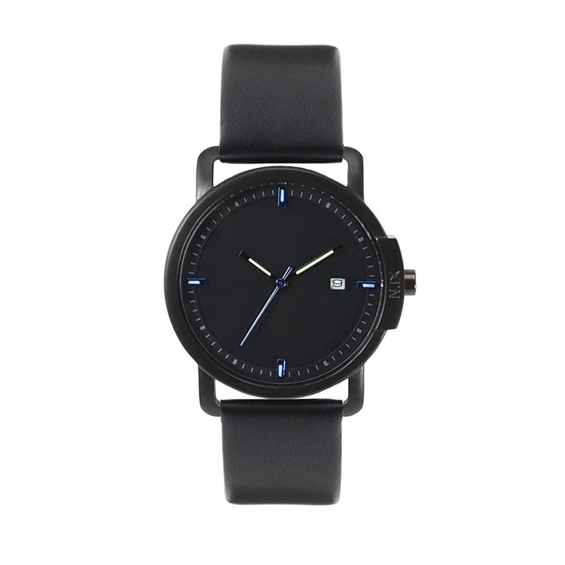 Minimal Watches : Ocean Project Vol.02 - Ocean01 - 女表 - 真皮 黑色