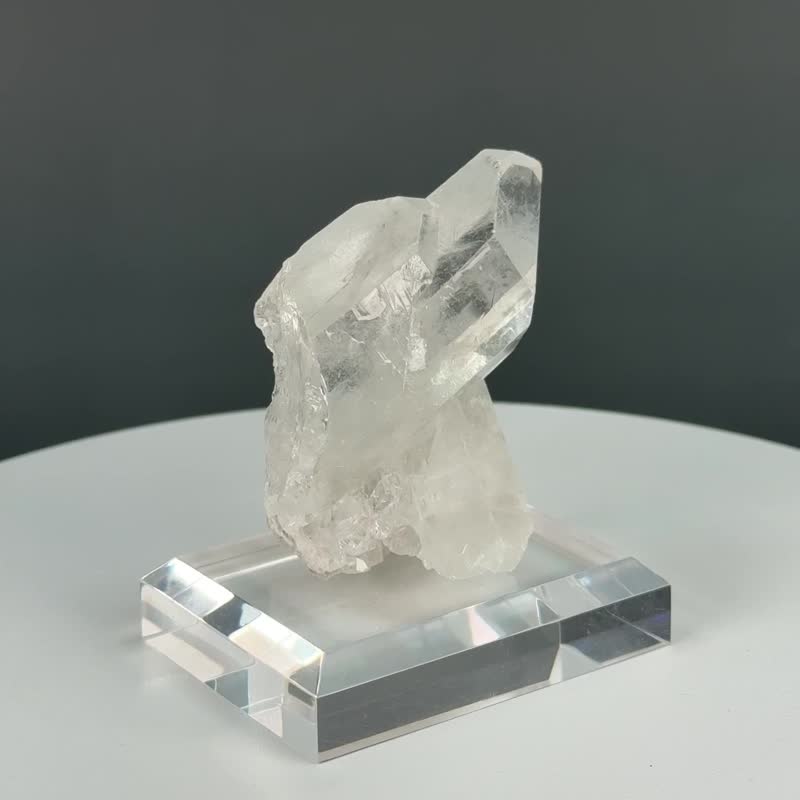 迷你白晶簇  090122 - 摆饰 - 水晶 白色