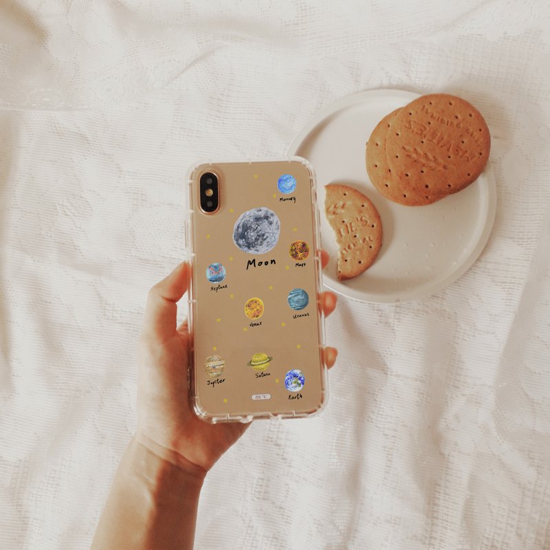 月球 免费刻字 手机壳iPhone 11 pro max XS - 手机壳/手机套 - 塑料 多色