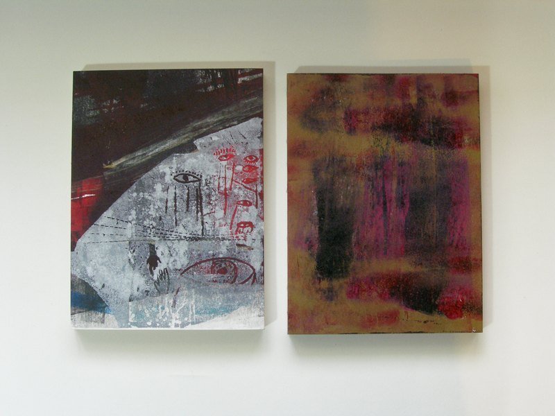 版印与刷色大笔记 - 笔记本/手帐 - 纸 