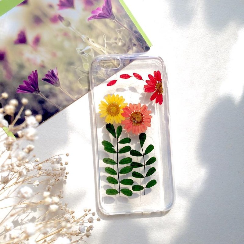 多年后::手作押花手机壳 - 植栽 - 植物．花 多色