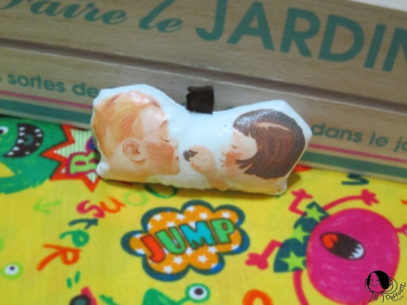 手作复古美式吊饰 - 吊饰 - 其他材质 粉红色