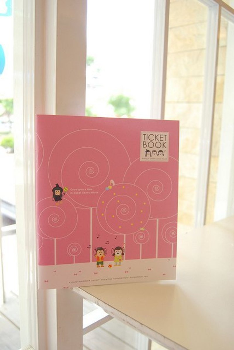 Dancing Fairy 珍藏回忆票根纪录本V.3-糖果屋 ▲绝版品▲ - 笔记本/手帐 - 纸 