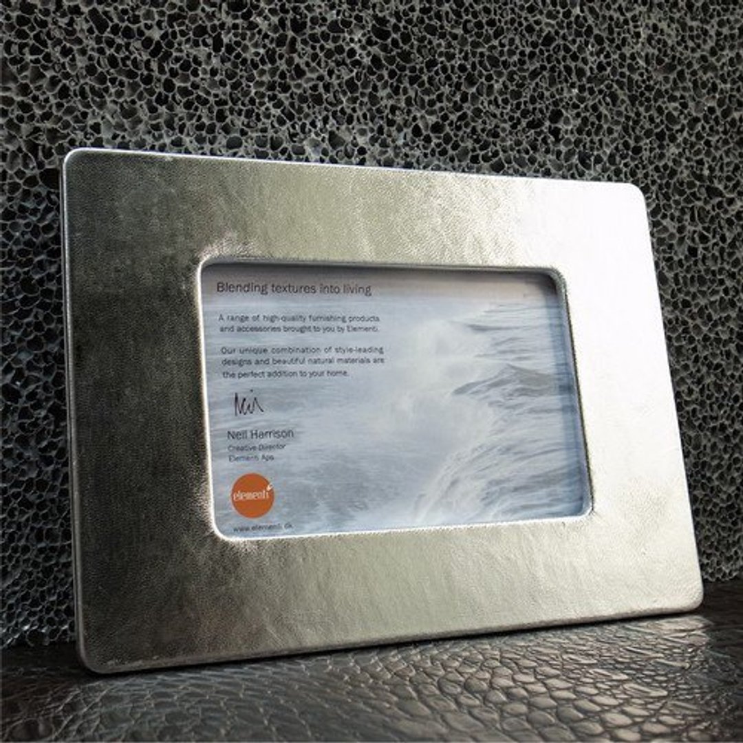 Narvik Photo Frame for 4x6 (10 x 15cm) 顶级工艺相框 - 8P081 - 画框/相框 - 真皮 灰色