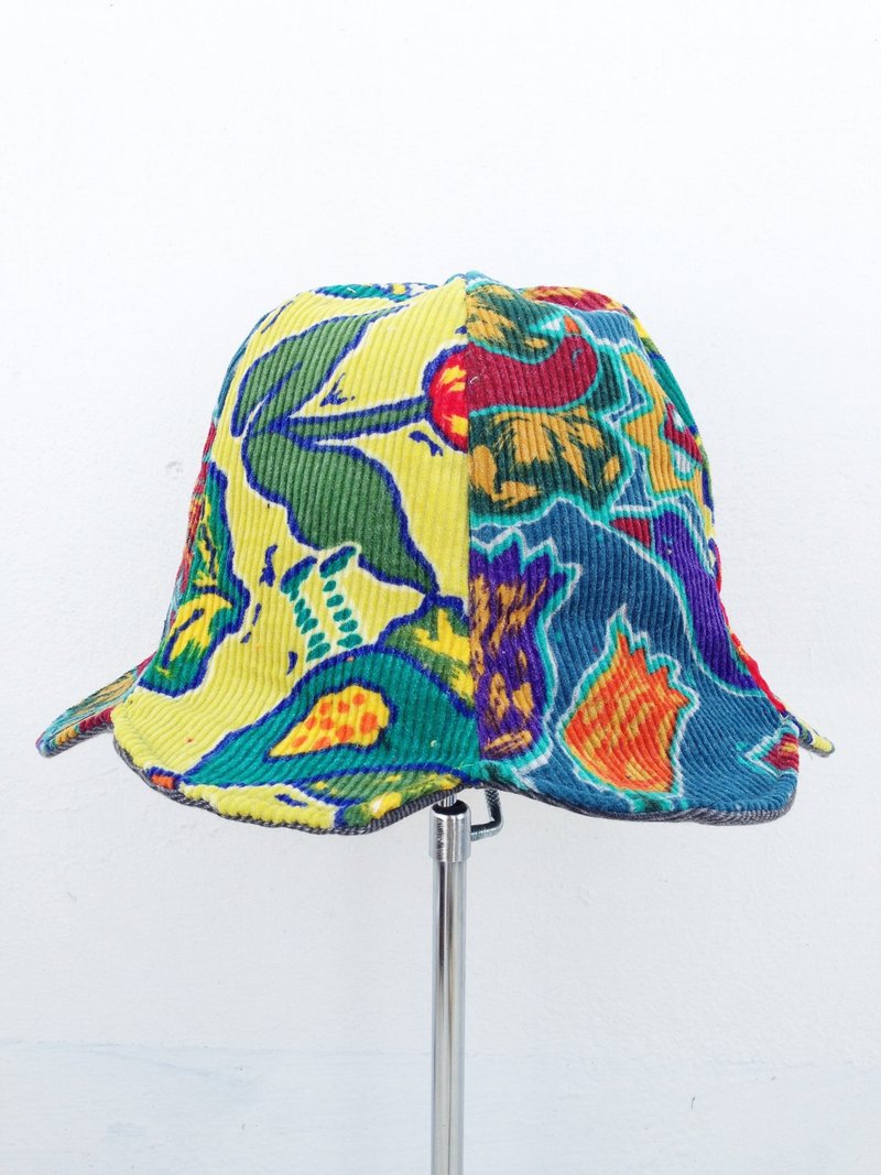 【Qucky】孩子气／花苞花朵帽 - 帽子 - 其他材质 黄色