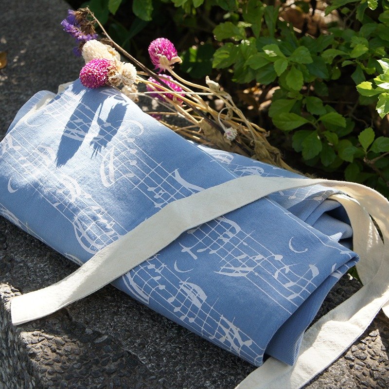 好日子} 大扫除 ! 我爱好音乐_围裙 - 其他 - 其他材质 蓝色