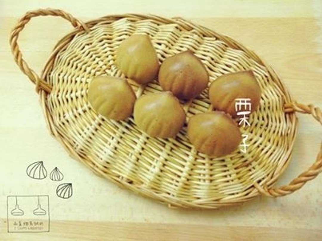 栗子夹心马德莲 6颗 - 咸派/甜派 - 其他材质 咖啡色