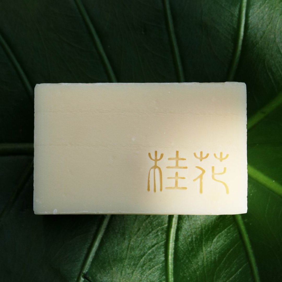 【艋舺肥皂】桂花皂-熟龄肌肤/温和清洁/保湿/手工皂 - 脸部清洁/卸妆用品 - 其他材质 黄色