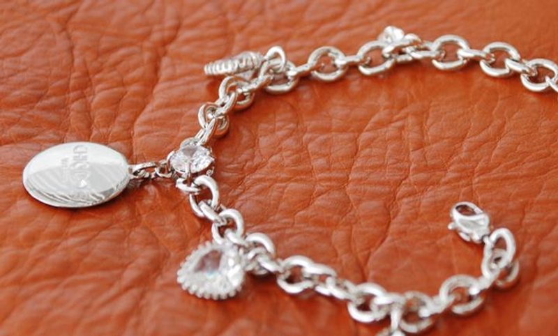 【CHIC DOG】狗狗项链 - 冰心爱链款 - 项圈/牵绳 - 其他金属 灰色