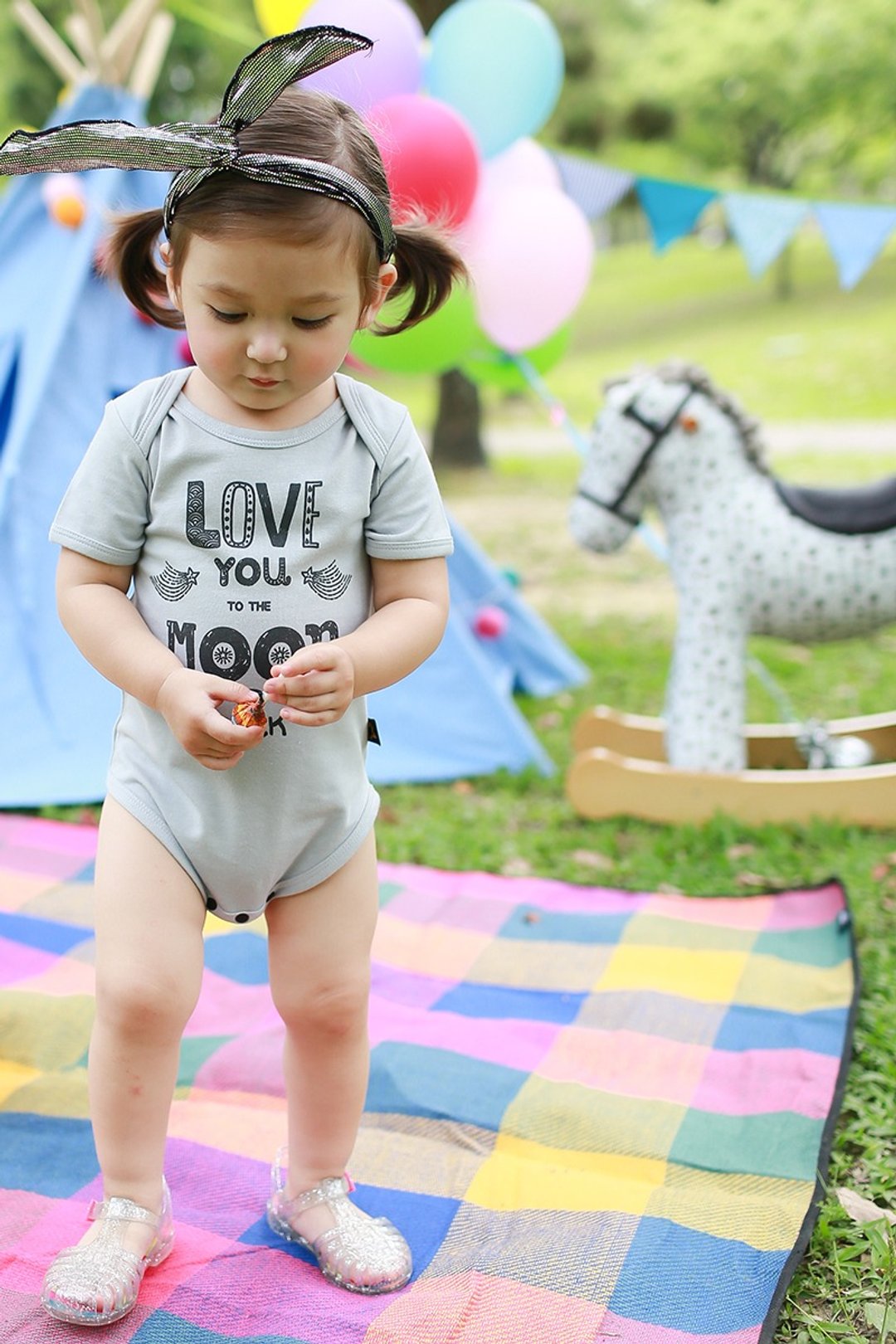 爱 有机棉包屁衣 - 其他 - 棉 灰色