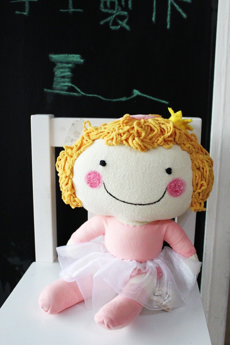 Qㄅㄠˇ 布偶 - 玩偶/公仔 - 其他材质 粉红色