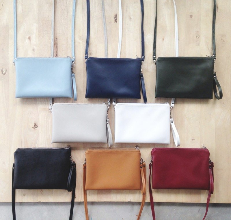 时尚皮革斜背包 - 侧背包/斜挎包 - 其他材质 多色