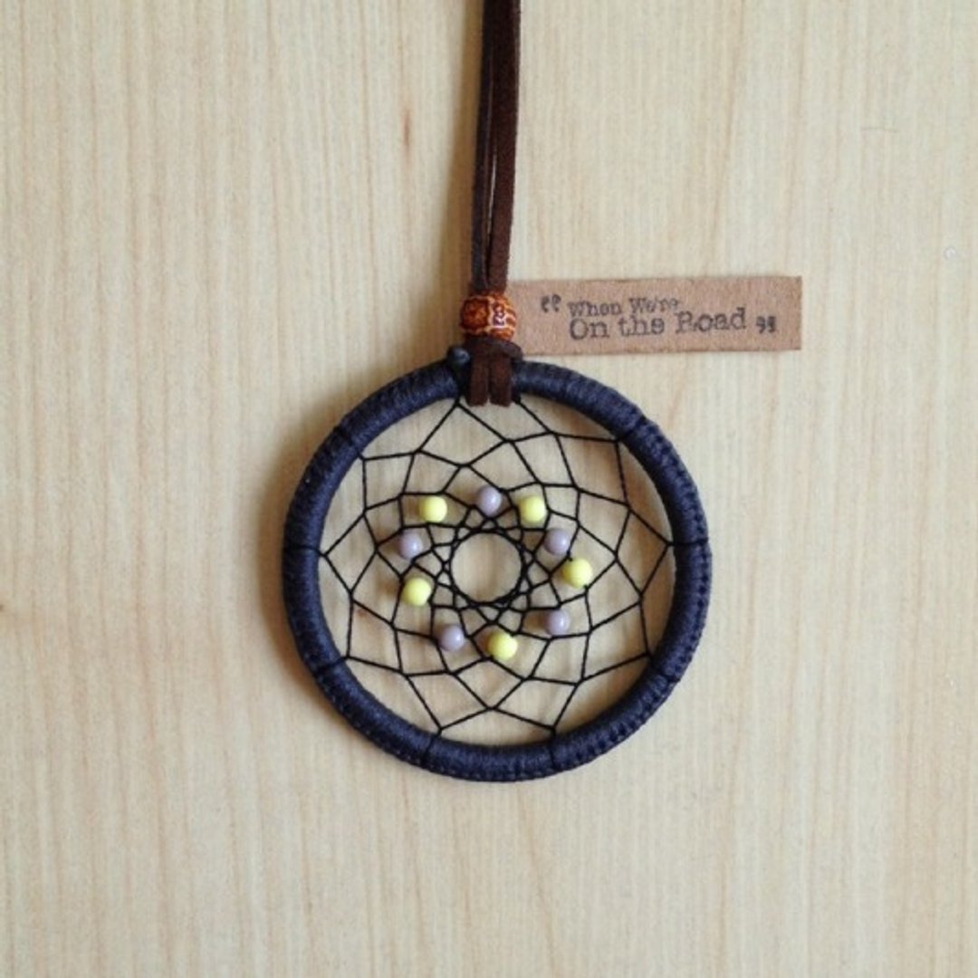 【DreamCatcher．捕梦网 】发光的小宇宙 - 项链 - 其他材质 蓝色