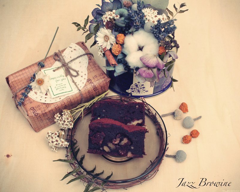 爵士布朗尼 Jazz Brownie - 蛋糕/甜点 - 新鲜食材 咖啡色