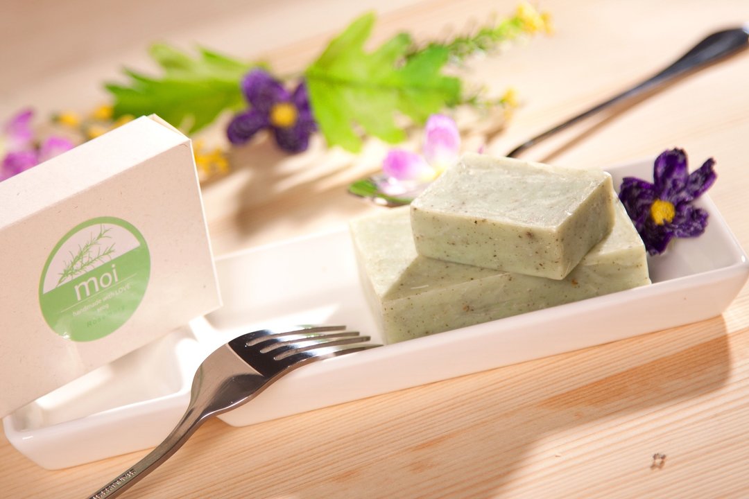 迷迭香香氛SPA手工皂 - 沐浴用品 - 植物．花 绿色