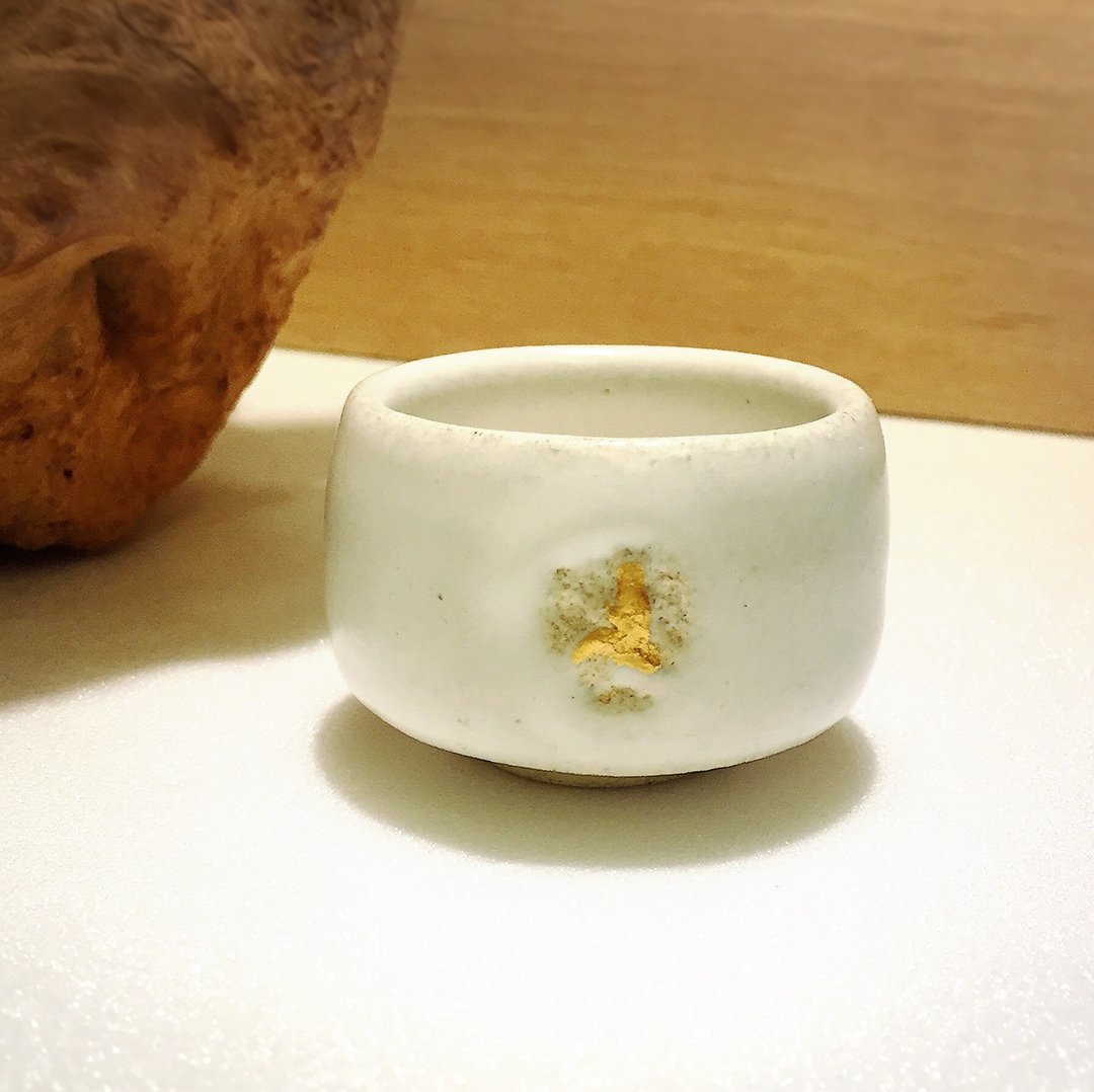 仲宗老师 金缀白杯 D - 茶具/茶杯 - 其他材质 
