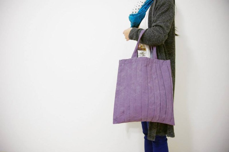 大人味百摺包 紫色款 - 侧背包/斜挎包 - 其他材质 紫色