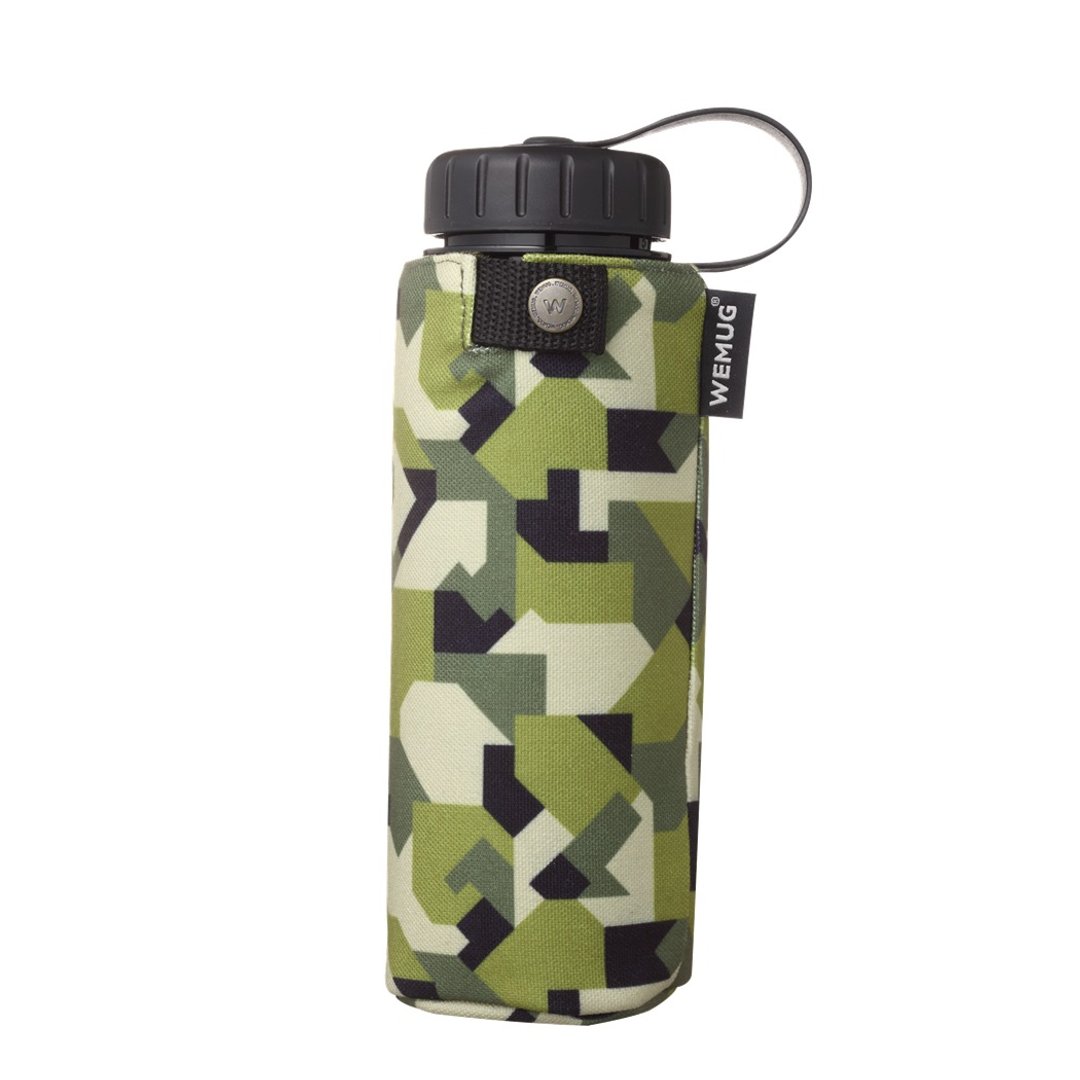 WEMUG 迷彩外套随身水壶 Camper J500 - 树叶绿 - 水瓶/水壶 - 塑料 绿色