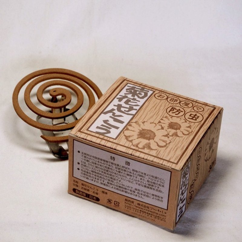 地球树-天然菊花蚊香/标准30卷 - 香薰/精油/线香 - 植物．花 