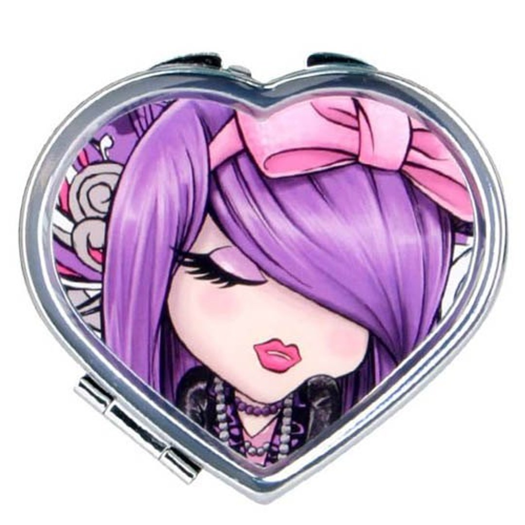 Kimmidoll Love－和爱娃娃随身镜 美人依芙 - 其他 - 其他材质 紫色