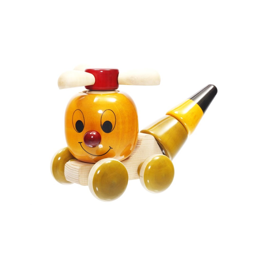 MAYA CHIPCHOP直升机玩具 - 玩具/玩偶 - 木头 多色
