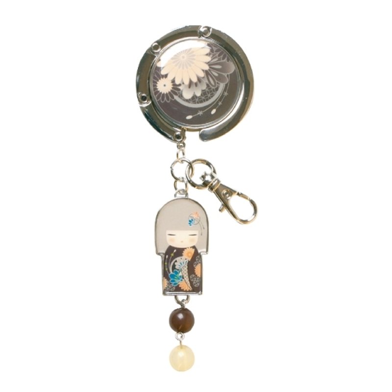 Kimmidoll 和福娃娃 包包挂勾钥匙圈 Yua - 其他 - 其他金属 咖啡色